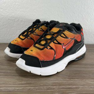 Nike Little Air Max Plus TN Orange/Blk/Red TD Toddler Sz 10C BV5975-001